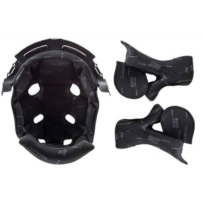 LS2 KIT COIFFE ET JOUES NOIR MX470 SUBVERTER