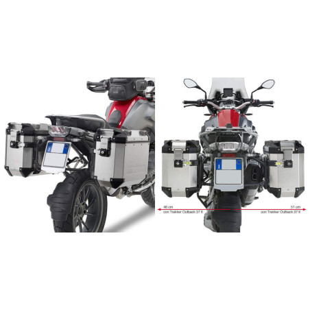 GIVI SUP. VALISES MONOKEY BMW R 1200/1200ADV '13 GS (PL5108CAM)
