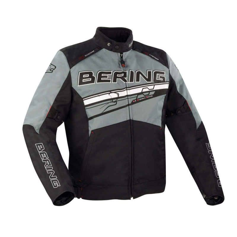 BERING BLOUSON BARIO NOIR GRIS BLANC