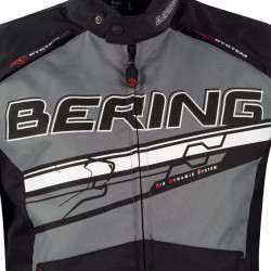 BERING BLOUSON BARIO NOIR GRIS BLANC