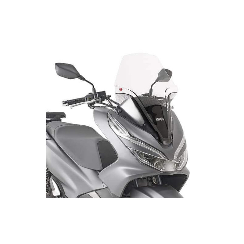GIVI PARE BRISE INCOLORE 60CM HONDA PCX 125 '18 A 20 SANS FIXATION (1129DT)