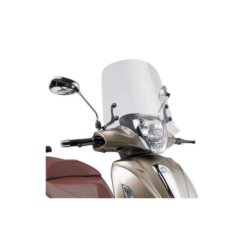 GIVI PARE BRISE PIAGGIO BEVERLY 125/300/350IE '10 A 20 SANS FIXATION (357A)