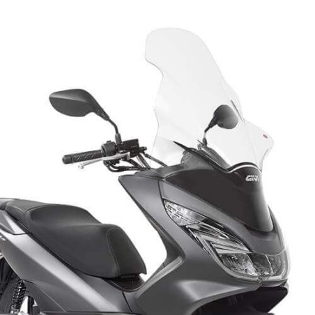 GIVI BULLE INCOLORE HAUT HONDA 125/150 PCX '14 A 18 (D1130ST)