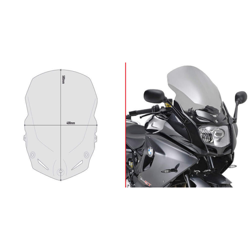 GIVI BULLE BMW F800GT '13 A 19 (D5109S)