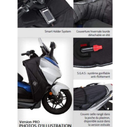 TUCANO URBANO TABLIER JUPE MODELE PRO 4 SEASON BMW C400 X (R196PRO)
