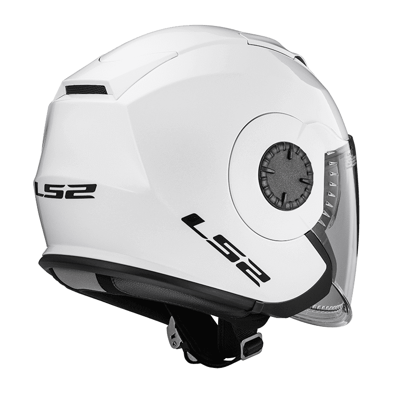 LS2 CASQUE JET VERSO OF570 AVEC VISIÈRE MIROIR IRIDIUM