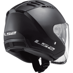 LS2 CASQUE JET OF600 COPTER AVEC VISIÈRE MIROIR OR