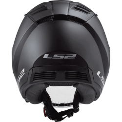 LS2 CASQUE JET OF600 COPTER AVEC VISIÈRE MIROIR BLEU
