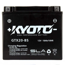 KYOTO BATTERIE GTX20-BS SLA AGM (ACIDE REMPLI)