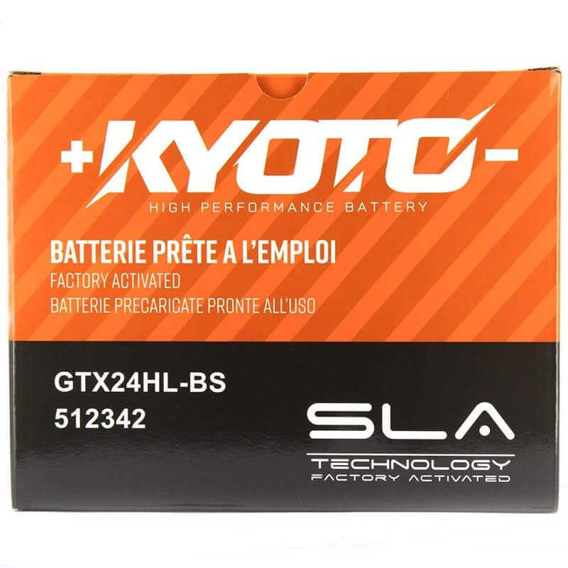 KYOTO BATTERIE GTX24Hl-BS - SLA AGM (ACIDE REMPLI)