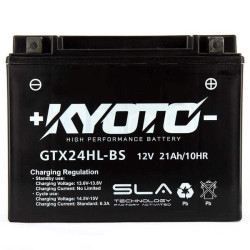 KYOTO BATTERIE GTX24Hl-BS - SLA AGM (ACIDE REMPLI)