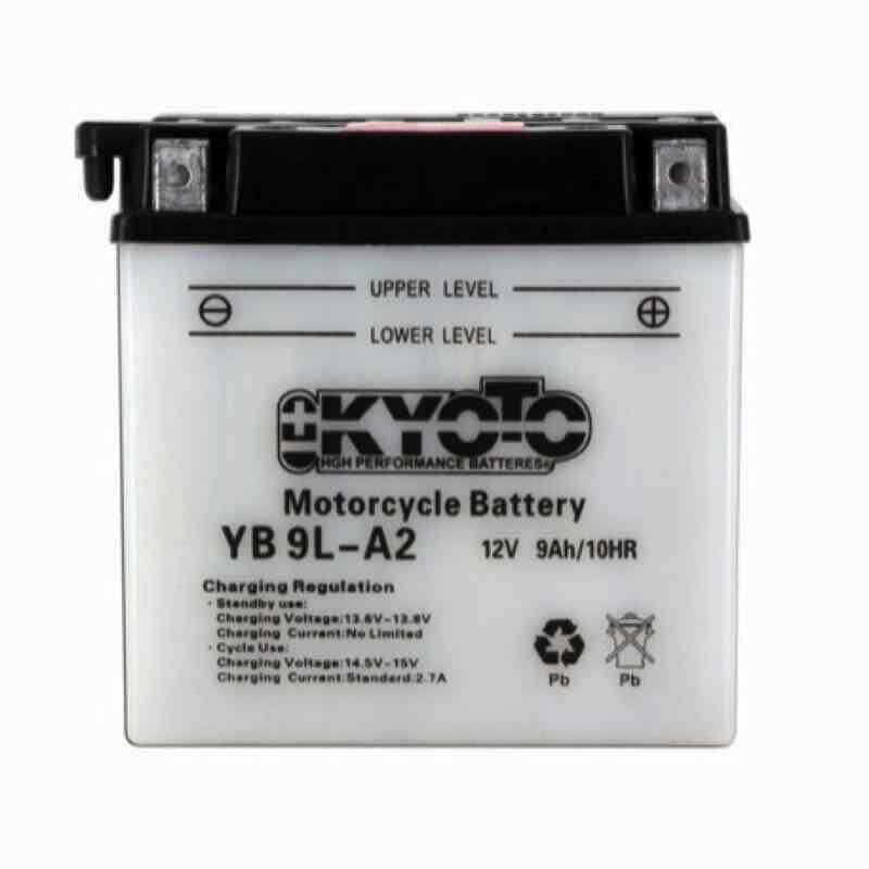 KYOTO BATTERIE YB9L-A2 AGM - AVEC PACK ACIDE (INCLUS)