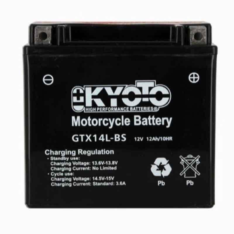 KYOTO BATTERIE GTX14L-BS AGM - AVEC PACK ACIDE (INCLUS)