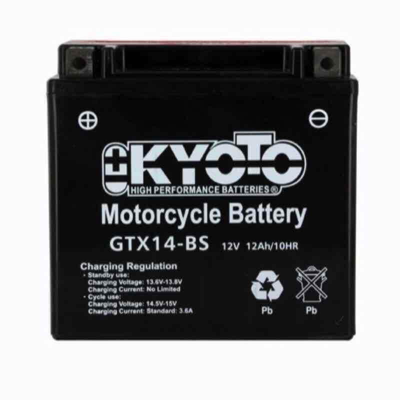 KYOTO BATTERIE GTX14-BS AGM - AVEC PACK ACIDE (INCLUS)