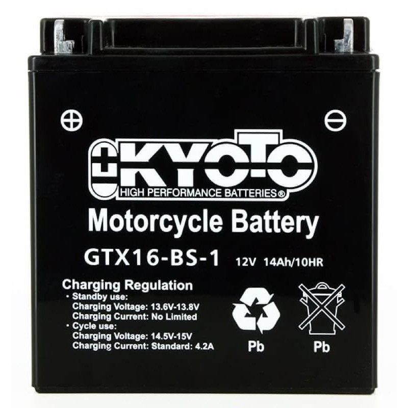 KYOTO BATTERIE GTX16-BS-1AGM - AVEC PACK ACIDE (INCLUS)