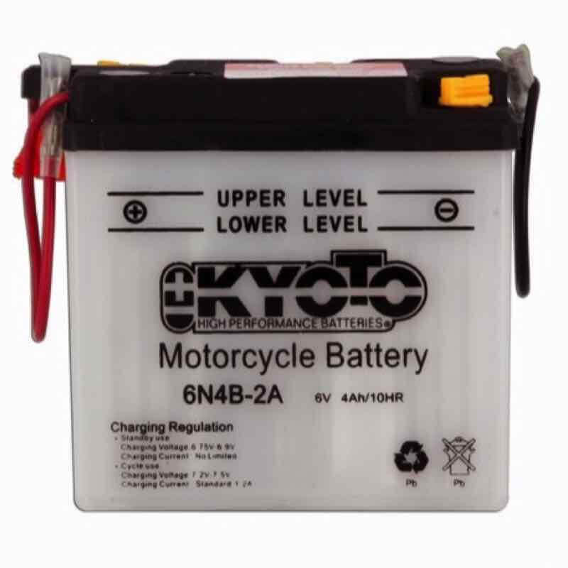 KYOTO BATTERIE 6N4B-2A AGM - AVEC PACK ACIDE (INCLUS)
