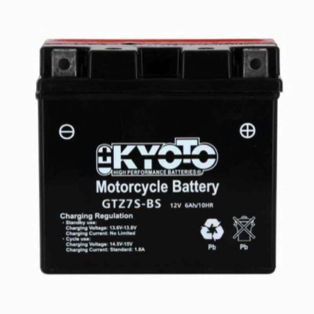 KYOTO BATTERIE GTZ7S-BS AGM - AVEC PACK ACIDE (INCLUS)