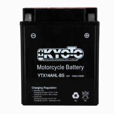 KYOTO BATTERIE GTX14AHL-BS AGM - AVEC PACK ACIDE (INCLUS)