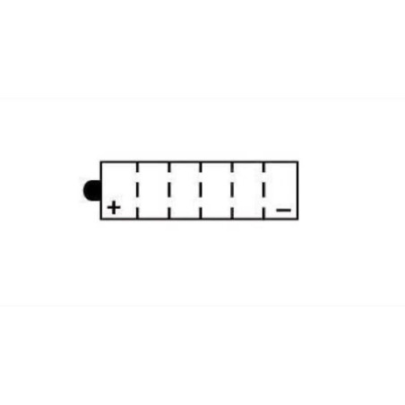 KYOTO BATTERIE YB12A-A AGM - AVEC PACK ACIDE (INCLUS)