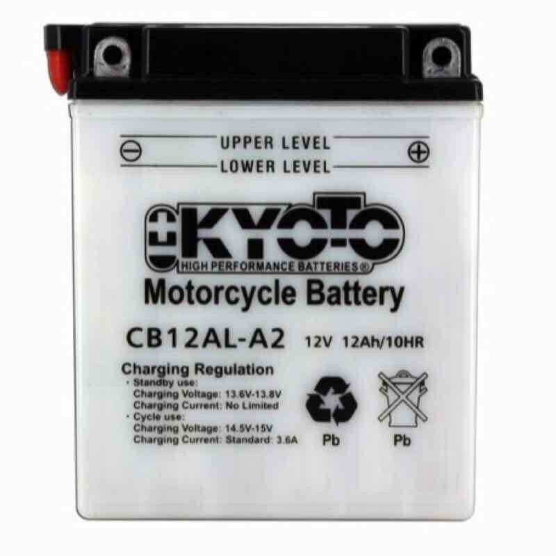 KYOTO BATTERIE YB12AL-A2 AGM - AVEC PACK ACIDE (INCLUS)