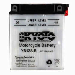KYOTO BATTERIE YB12A-B AGM - AVEC PACK ACIDE (INCLUS)