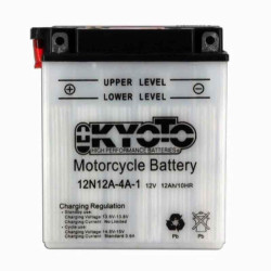 KYOTO BATTERIE 12N12A-4A-1 AGM - AVEC PACK ACIDE (INCLUS)