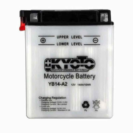 KYOTO BATTERIE YB14-A2 AGM - AVEC PACK ACIDE (INCLUS)