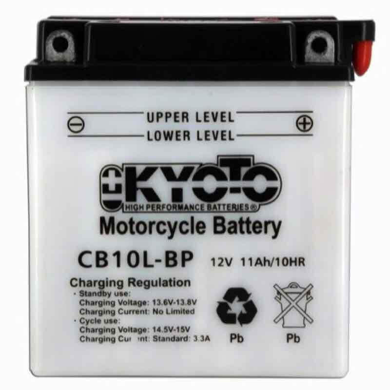 KYOTO BATTERIE YB10L-BP AGM - AVEC PACK ACIDE (INCLUS)