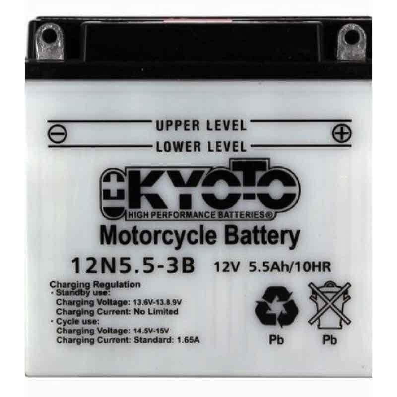 KYOTO BATTERIE 12N5.5-3B AGM - AVEC PACK ACIDE (INCLUS)