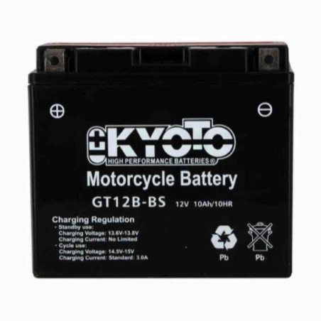 KYOTO BATTERIE GT12B-BS AGM - AVEC PACK ACIDE (INCLUS)