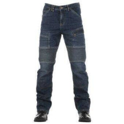 OVERLAP ROAD SMALT HOMME JEANS Homologué Urban