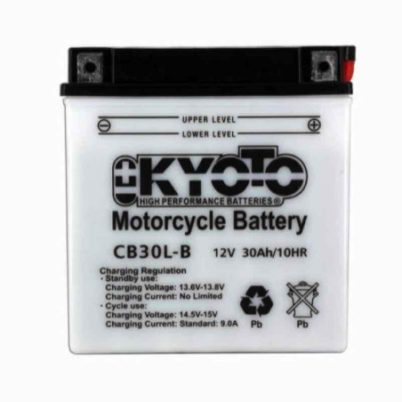 KYOTO BATTERIE YB30L-B AGM - AVEC PACK ACIDE (INCLUS)