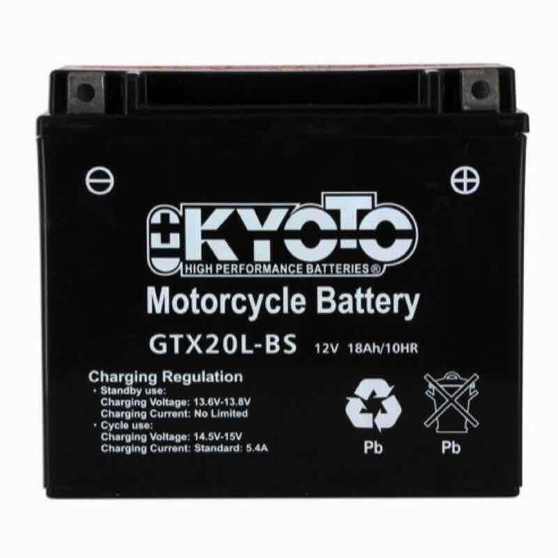 KYOTO BATTERIE GTX20L-BS AGM - AVEC PACK ACIDE (INCLUS)