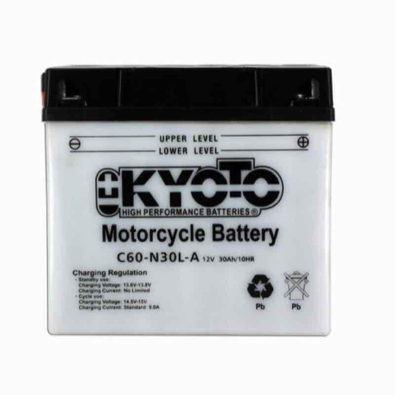 KYOTO BATTERIE 53030 (Y60-N30L-A) AGM - AVEC PACK ACIDE (INCLUS)