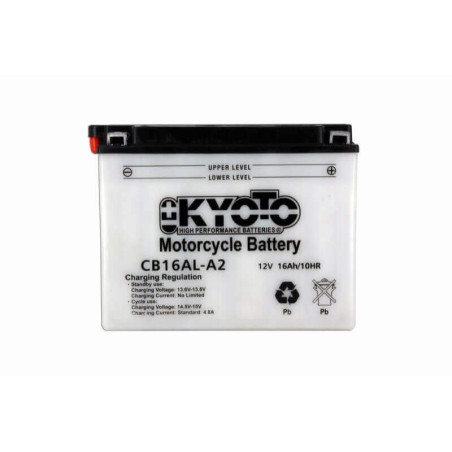 KYOTO BATTERIE YB16AL-A2 AGM - AVEC PACK ACIDE (INCLUS)