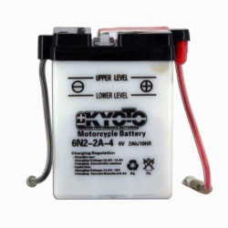 KYOTO BATTERIE 6N2-2A-4 AGM - AVEC PACK ACIDE (INCLUS)