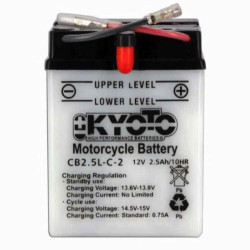 KYOTO BATTERIE YB2.5L-C2 AGM - AVEC PACK ACIDE (INCLUS)