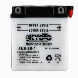 KYOTO BATTERIE 6N6-3B-1 AGM - AVEC PACK ACIDE (INCLUS)