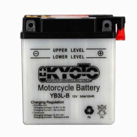 KYOTO BATTERIE YB3L-B AGM - AVEC PACK ACIDE (INCLUS)