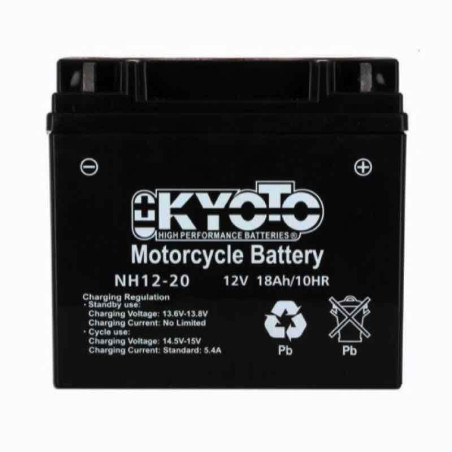 KYOTO BATTERIE NH12-20 AGM - AVEC PACK ACIDE (INCLUS)