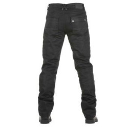 OVERLAP STURGIS NOIR WAXED JEANS Homologué Toutes routes