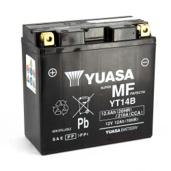 YUASA BATTERIE YT14B - SLA AGM (ACIDE REMPLI)