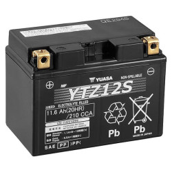 YUASA BATTERIE YTZ12-S - SLA AGM (ACIDE REMPLI)