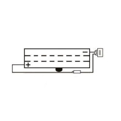YUASA BATTERIE 6N2A-2C - SANS PACK ACIDE (NON INCLUS)
