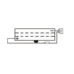 YUASA BATTERIE 6N2A-2C-3 - SANS PACK ACIDE (NON INCLUS)