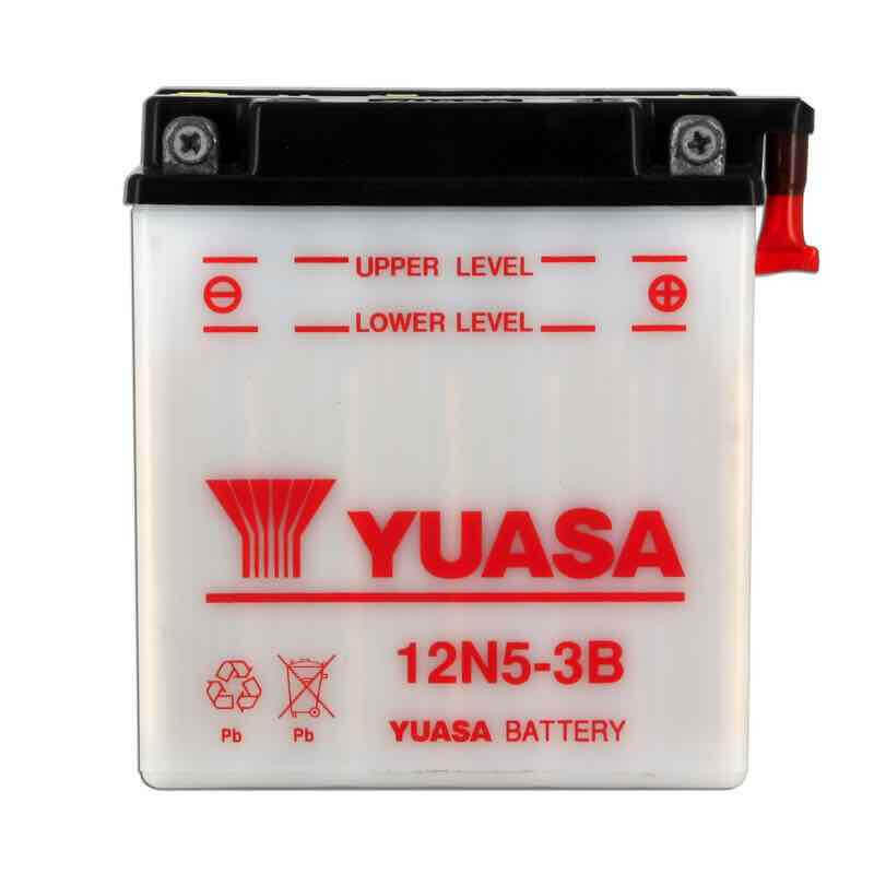 YUASA BATTERIE 12N7-4A - SANS PACK ACIDE (NON INCLUS)