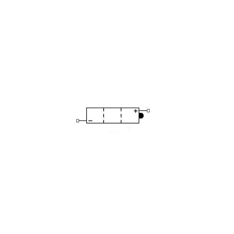 YUASA BATTERIE 6N4B-2A - SANS PACK ACIDE (NON INCLUS)