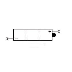 YUASA BATTERIE 6N4B-2A - SANS PACK ACIDE (NON INCLUS)