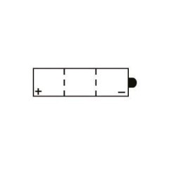 YUASA BATTERIE 6N11A-4 - SANS PACK ACIDE (NON INCLUS)