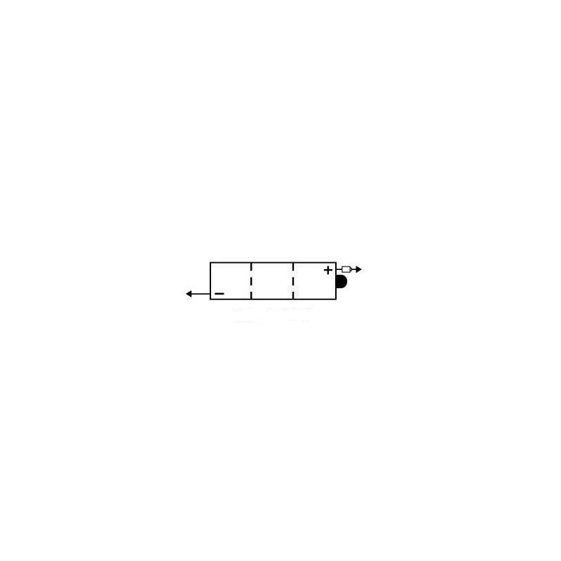 YUASA BATTERIE 6N4-2A-4 - SANS PACK ACIDE (NON INCLUS)